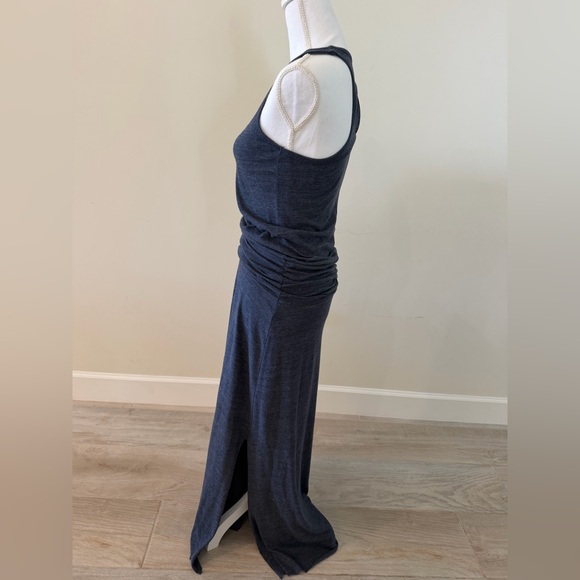 Anthropolgie Alternative Earth Heathered Blue Maxi Dress - Picture 3 of 8